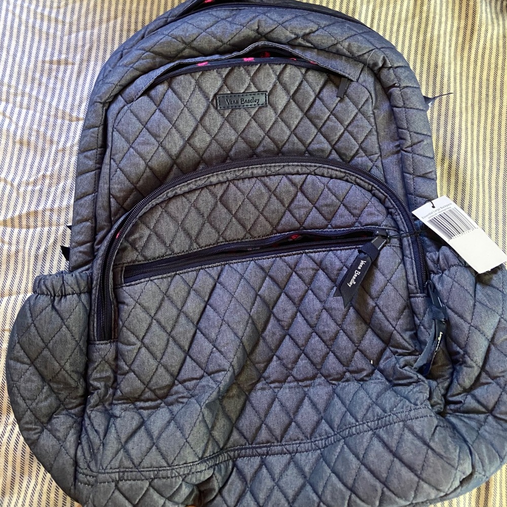 NWT Vera Bradley Large Backpack and Wallet